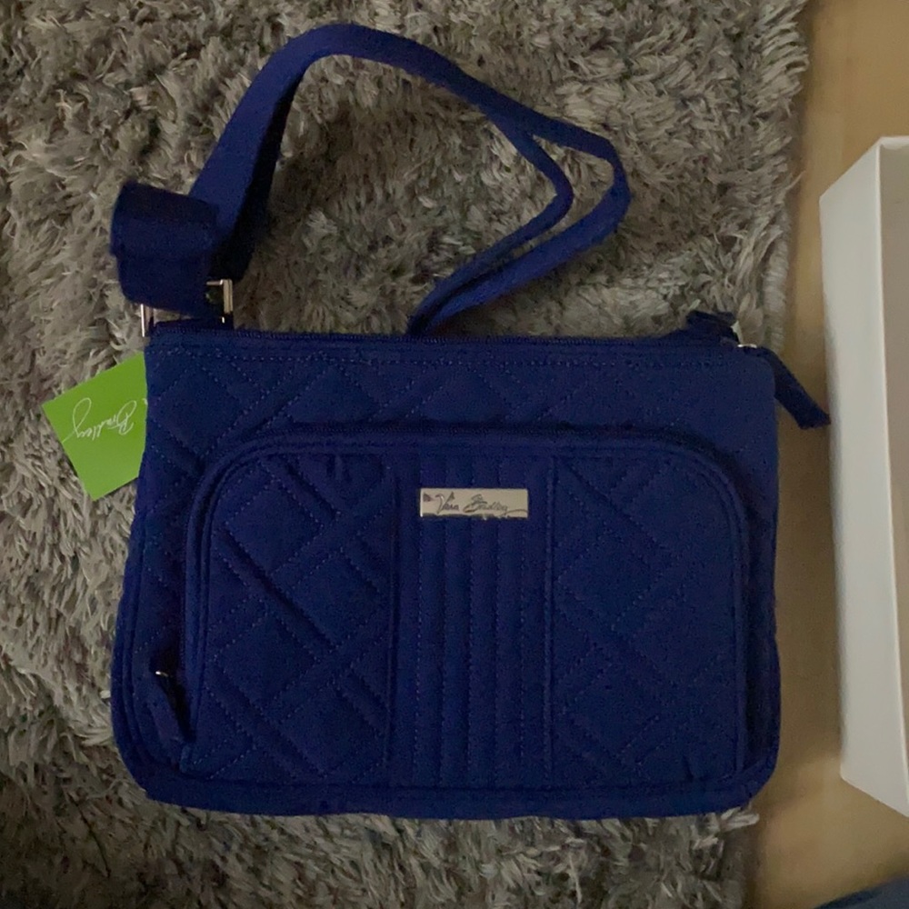 Vera Bradley little hipster in cobalt